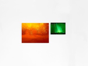 Daniele Maffeis, Fires, 2009, stampa inkjet su carta fotografica applicata su alluminio, 20x28 cm | 11x15 cm