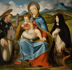 1 ANDREA PREVITALI_MADONNA COL BAMBINO E I SANTI DOMENICO E MARTA  copia