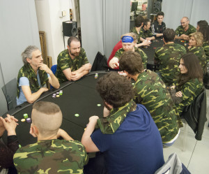 PLAY ARTDATE 2015 - Full Metal Poker Tournament @ Studio di Oscar Giaconia Photo: Valentina Gamba